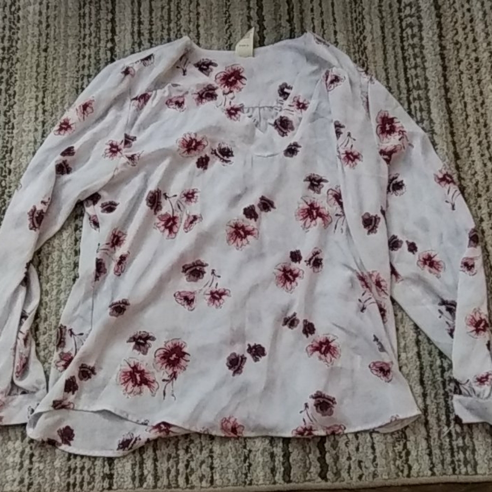 Long sleeved blouse